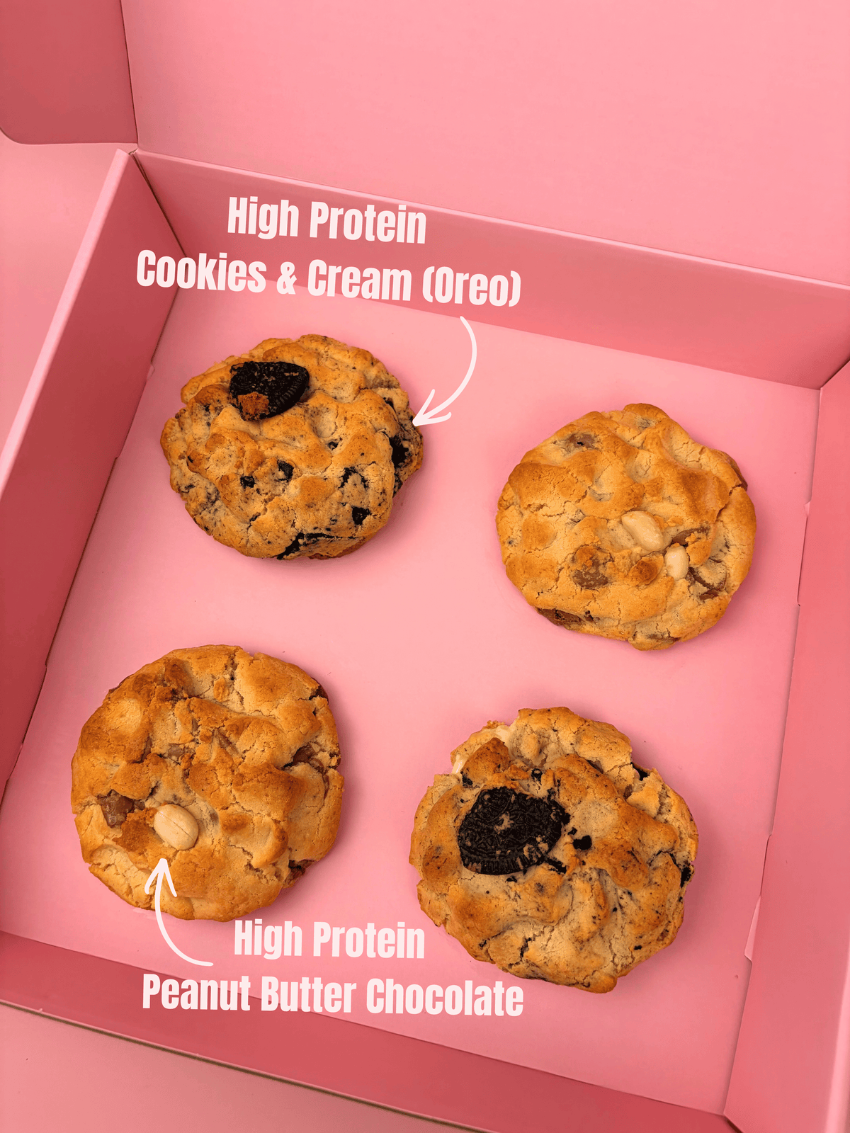 High Protein Cookie Box